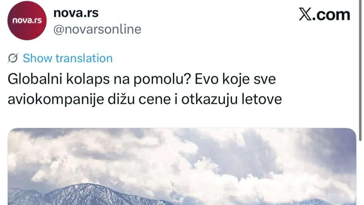 LAŽNA DRAMA! Nova S najavljuje kolaps, a Air Serbia radi punom parom!