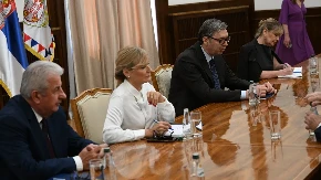 ZAVRŠENE KONSULTACIJE Vučić se sastao sa predstavnicima Pokreta snaga Srbije - BK (FOTO)