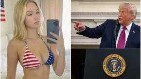 PODRŽAVALA TRAMPA, A ONDA JE ISPLIVALA STRAŠNA ISTINA Svet u šoku nakon saznanja o plavoj lepotici!