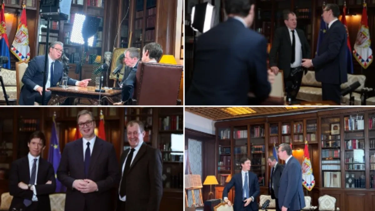 "BILI SMO SUPROTSTAVLJENI ALI... RAZGOVOR JE FASCINANTAN" Ovo je poznati britanski novinar rekao o razgovoru sa Vučićem