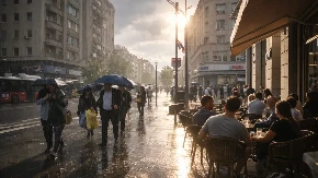 OD 1 DO 25 STEPENI! Sutra sunčano, a onda OBRT - spremite kišobrane