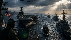 AMERIČKA FLOTA STEŽE OBRUČ OKO IRANA, ratni brodovi preplavili more (FOTO/VIDEO)