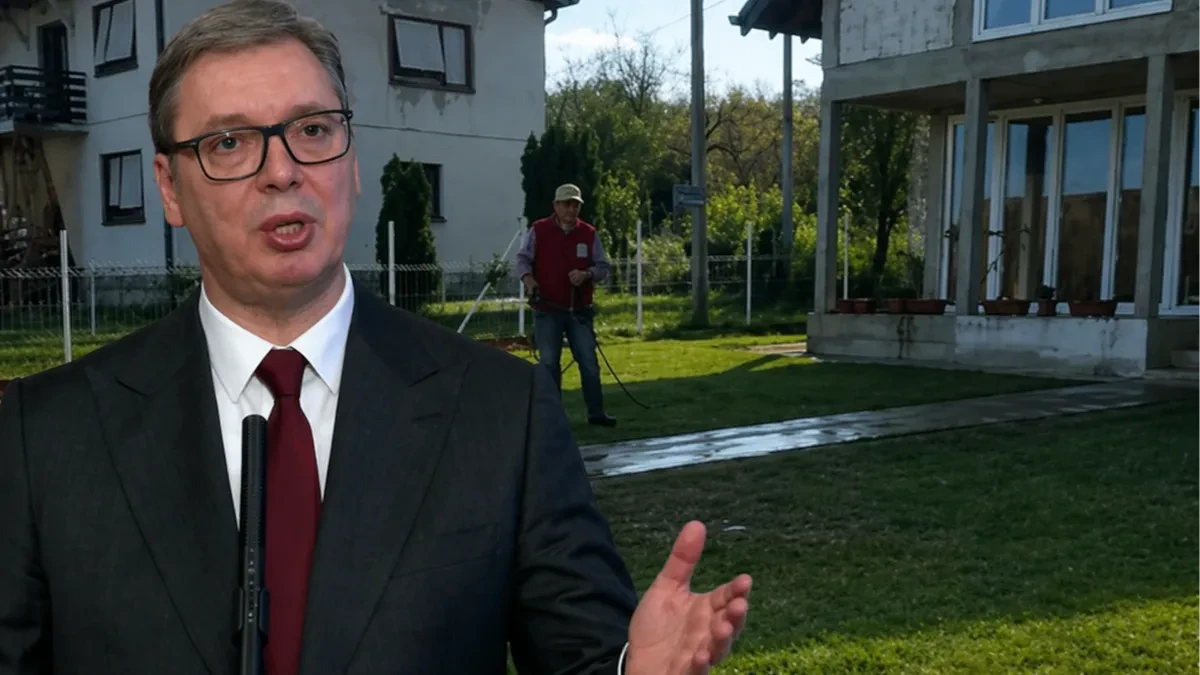 VITANOVAC UZ VUČIĆA: Meštani poručuju: „Otac nacije, obožavamo ga!“ (VIDEO)