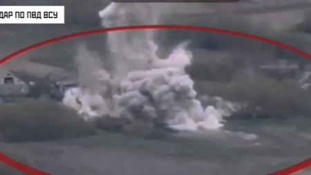 „NIJE OSTALO NIŠTA ŽIVO!“ Termobarični udar sravnio objekat – snimak koji ledi krv!