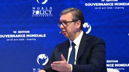 ZA SRBIJU JE VAŽNO DA SE NJEN GLAS JASNO ČUJE Vučić: Želimo mir, ali čuvamo nezavisnost