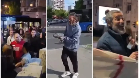 NJIMA JE NASILJE U KRVI Blokaderska „elita“ pravila haos u Zemunu!