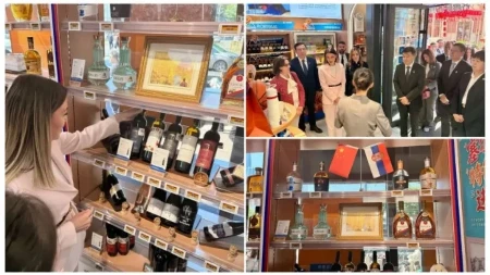 ZLATNA ŠANSA ZA DOMAĆE PROIZVOĐAČE Ministarka Mesarović: Ugovoren plasman 60.000 litara srpskog vina na kinesko tržište