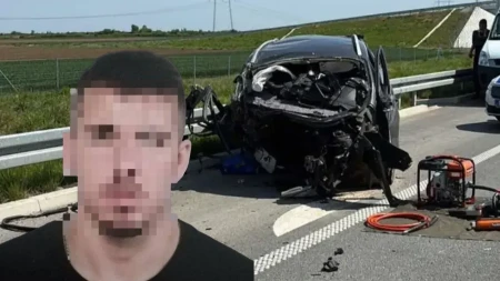 OVO JE DEJAN KOJI JE VOZIO GOLF U KOJI SE IZ SUPROTNOG SMERA ZAKUCAO FORD U udesu kod Rume poginule 4 osobe