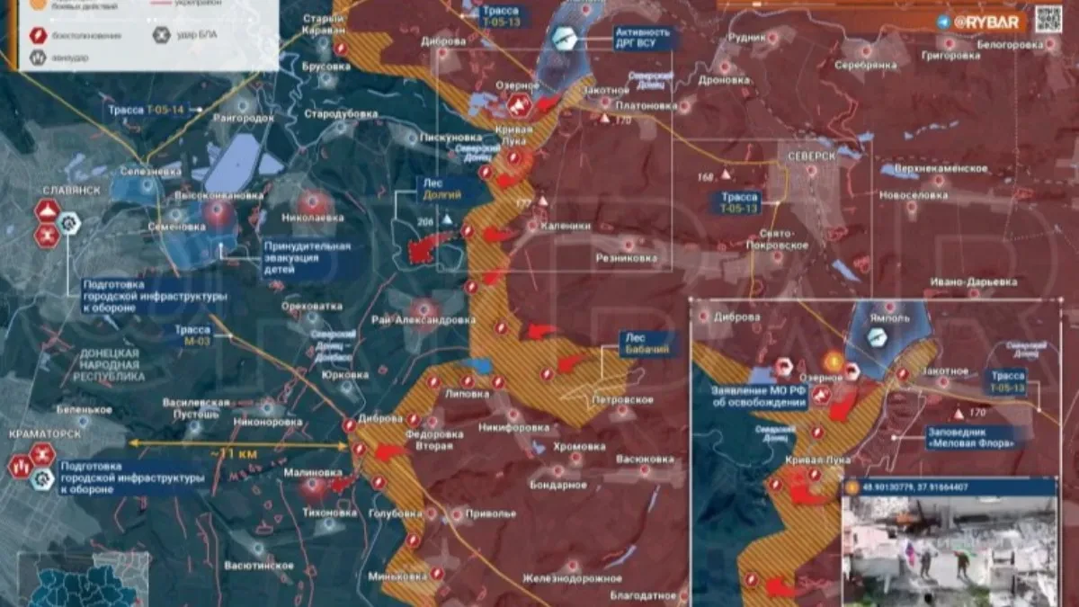 NAJNOVIJI RATNI IZVEŠTAJ Evo na kojim tačkama Rusi napreduju