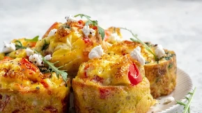 Ukusan doručak, spreman za manje od 20 minuta -  sočni mafini sa tikvicama