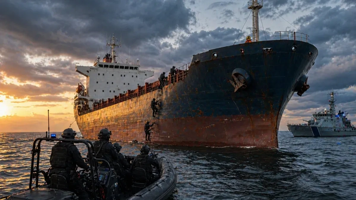 Švedska upala na ruski brod! Zaplenjen tanker iz „flote iz senke“