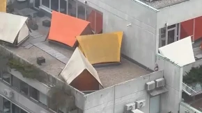 Šatori na sedmom spratu zgrade - ovo naplaćuju preko 70 evra po noći