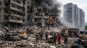 MASAKR U PODNE! Pet bombi sravnilo Kramatorsk – civili mrtvi, zgrade raznete u sekundi!