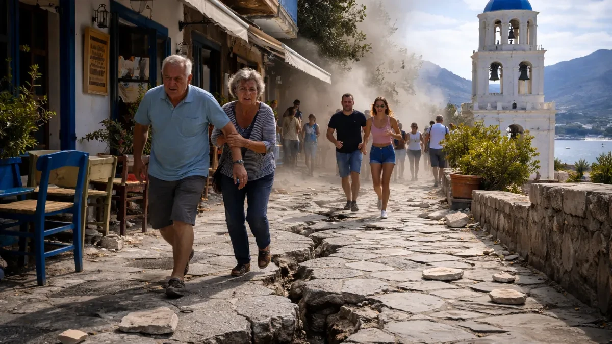 GRČKA SE ZALJULJALA! Zemljotres udario iznenada – tlo podrhtavalo!