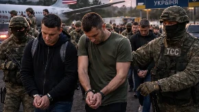 AMERIKA IH ŠALJE PRAVO U SMRT?! Ukrajinci deportovani pod lisicama, na granici ih čekaju vojni komesari – od aviona do fronta bez pauze!