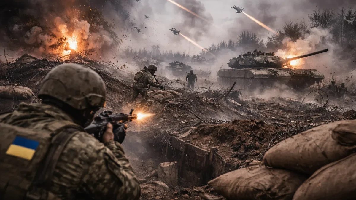 RAT KOJI MELJE SVE PRED SOBOM! Ukrajinske snage krenule u očajnički kontraudar, ali front gori kao nikad – borbe ulaze u najkrvaviju fazu!