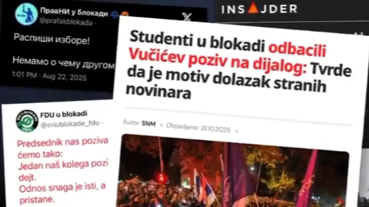 BRNABIĆ OBRUSILA OPOZICIJI: Kod Picule trče na razgovor, Vučić ih zove na dijalog – nigde ih nema!