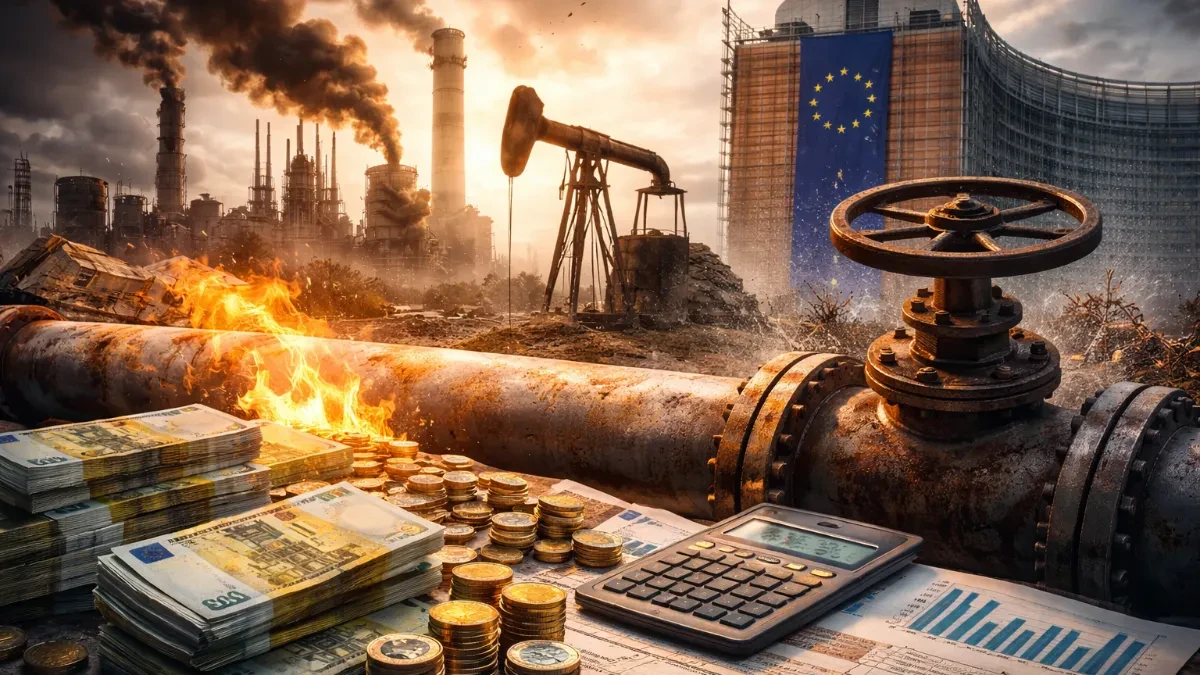 TOTALNI ENERGETSKI KOLAPS NA VIDIKU! Brisel šokirao Evropu: gas i nafta poskupljuju bez kraja, građani neka se spreme za godine pakla!