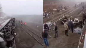 DRAMA NA PRUZI, VOZ ISKOČIO IZ ŠINA Ima povređenih, među njima i dete (VIDEO)