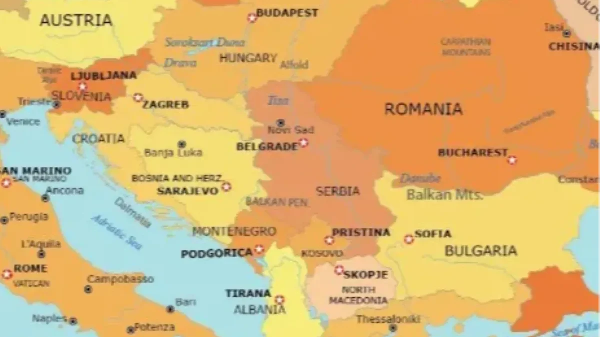HAOS NA MREŽAMA: Objavljena mapa Balkana, ljudi poludeli zbog grešaka! (FOTO)