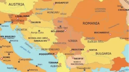 HAOS NA MREŽAMA: Objavljena mapa Balkana, ljudi poludeli zbog grešaka! (FOTO)