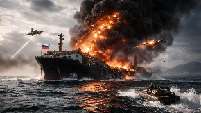 UDAR IZ SENKE! Tanker u plamenu kod Libije – optužbe direktno na Kijev, Mediteran više nije bezbedan!