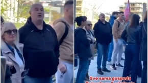 POTPUNI RASPAD BLOKADERA! Kunu, vređaju i urlaju – starac šokirao kletvama: "Dabogda vam se seme zatrlo!"