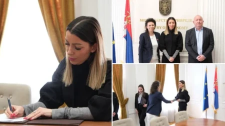 TURISTIČKI BUM NA POMOLU U ĆIĆEVCU, PETROVAC NA MLAVI DOBIJA NOVE LOKALNE PUTEVE Ministarka Mesarović potpisala važne projekte