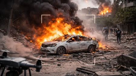 STRAVIČAN UDAR IZRAELA! Auto novinara raznet u plamenu – tvrde da je bio HAMAS operativac, region klizi u haos!