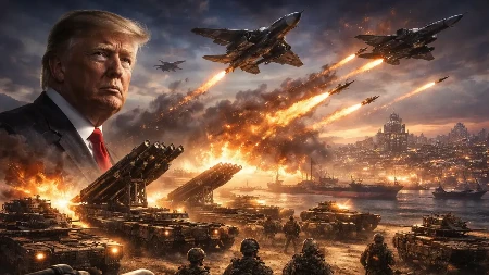 "PUCNJAVA POČINJE, VEĆA I JAČA NEGO IKAD" Tramp uputio jezivo upozorenje Iranu