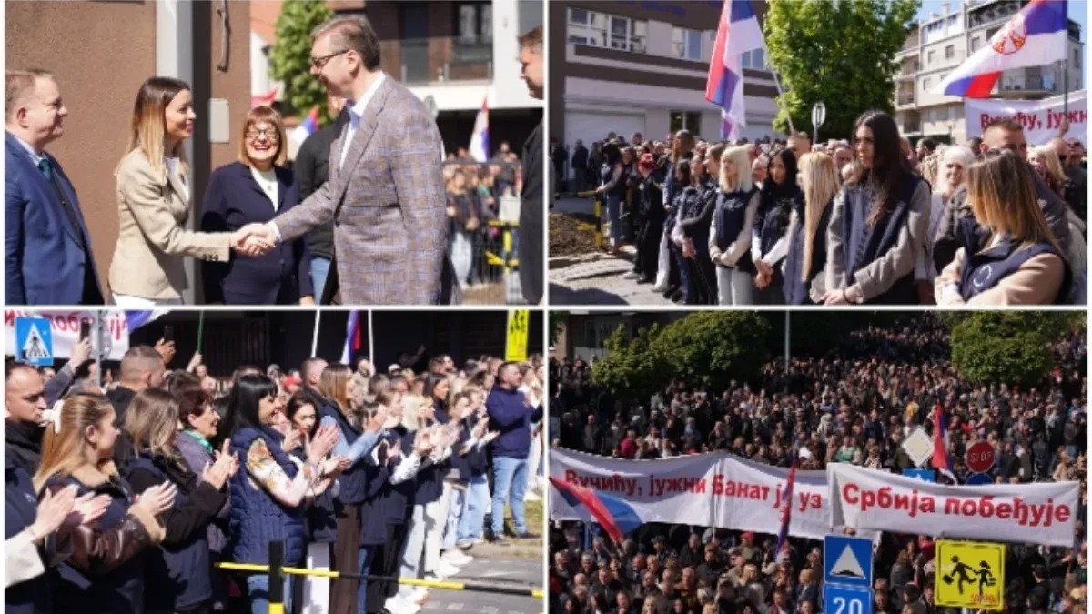 Ključna Vučićeva poruka iz Pančeva: Rad, ozbiljnost i odgovornost uvek su pobeđivali