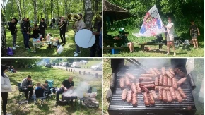 Patriotska idila na Košutnjaku: Srbi slave 1. maj uz trubače i narodnjake, a ova zastava je pravi hit