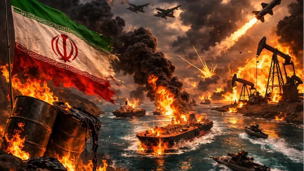 Iran uputio ultimatum: Persijski zaliv gori, brodovi u plamenu, naftna mrlja kod Harga