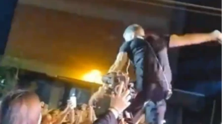 Saša Kovačević se srušio na nastupu: Publika počela da vrišti! (VIDEO)