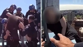 ''Reci mojim roditeljima da ih volim'' Jeziv snimak spasavanja žene sa ivice nebodera ledi krv u žilama (Video)