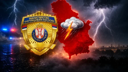"Alarm - vanredni događaj. Oluja" I MUP izdao upozorenje zbog jakog nevremena! (FOTO)