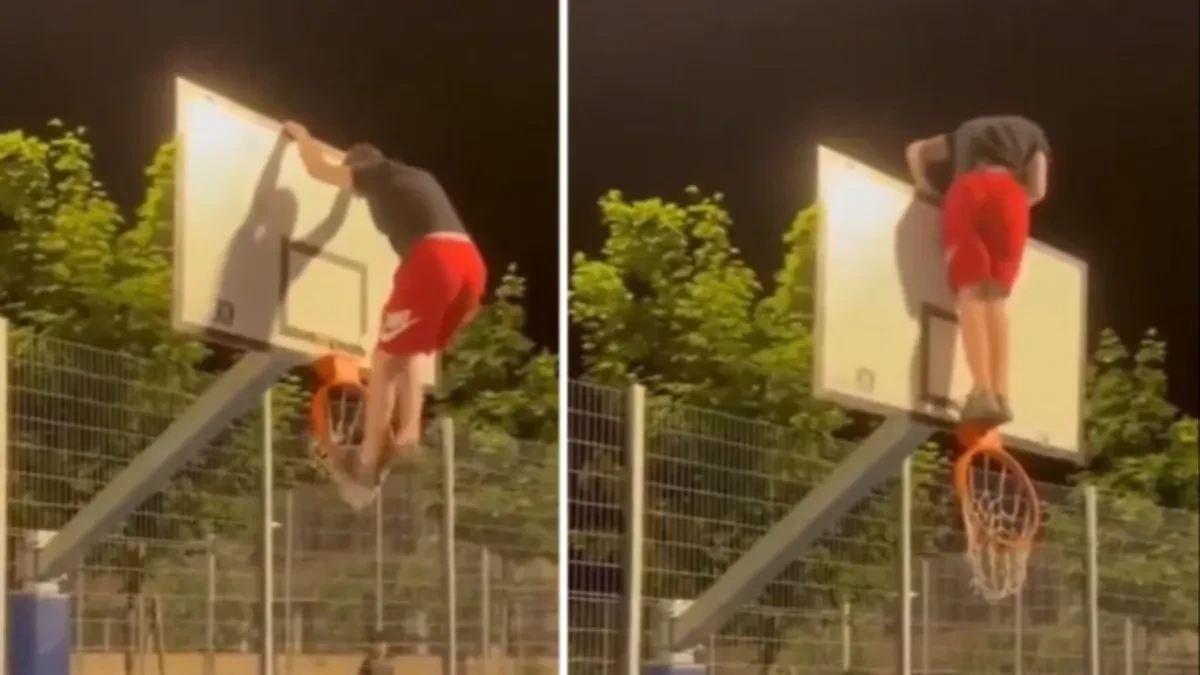 Blokaderi ruše sve pred sobom! Jedan se popeo na tablu i razvalio koš - je li ovo borba za "bolje društvo"? (VIDEO)