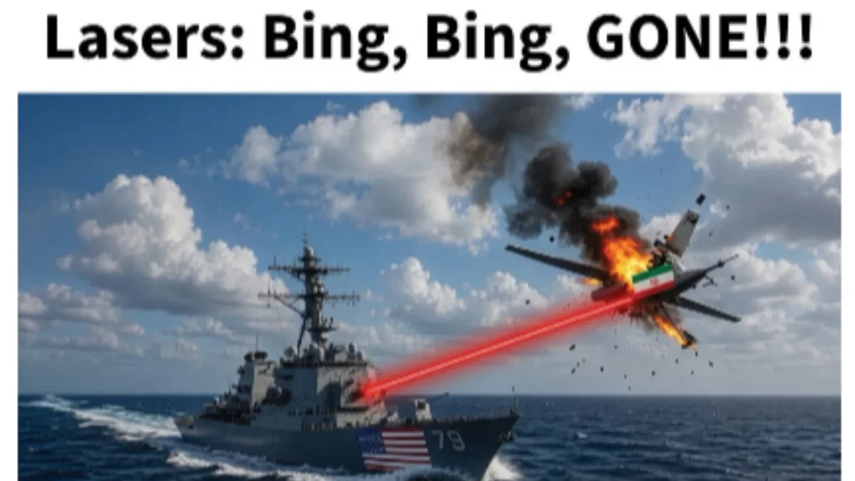 "Laseri: Bing, bing, gotovo!" Tramp objavio novu AI fotografiju