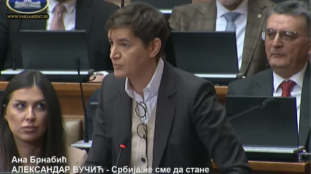 "Od koga branimo Srbiju?! Pa, od vas, blokadera!" Brnabić uništila opoziciju: 550.000 porodica je zbog vas ostalo bez hleba! (VIDEO)