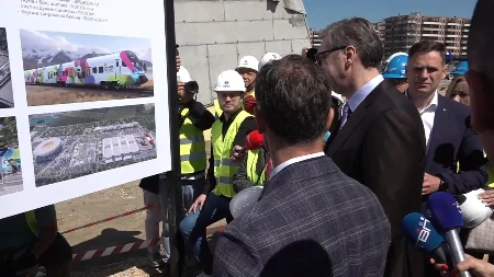 Gradilište od 700.000 kvadrata! Predsednik Vučić obilazi radove u okviru EXPO projekta (VIDEO)