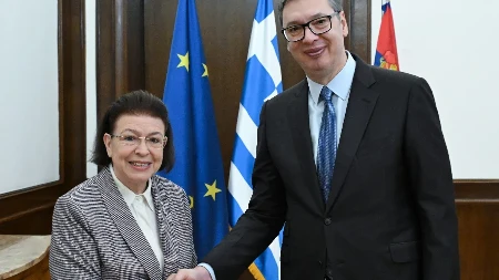 Vučić sa Mendoni: Prvo oglašavanje predsednika nakon sastanka sa grčkom ministarkom