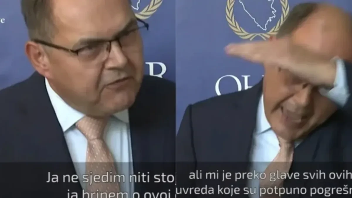 "Šmit, kaput!" Predsednik Skupštine Srpske ismejao visokog predstavnika za BiH (VIDEO)