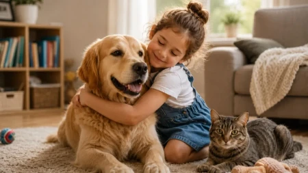 6 naučno potvrđenih razloga zašto su kućni ljubimci dobri za decu