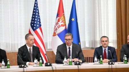 Vučić sa studentima Univerziteta Harvard i Masačusetskog instituta tehnologije