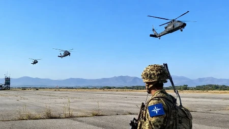 KFOR digao helikoptere na KiM! Savezničke snage u akciji kod Novog Sela