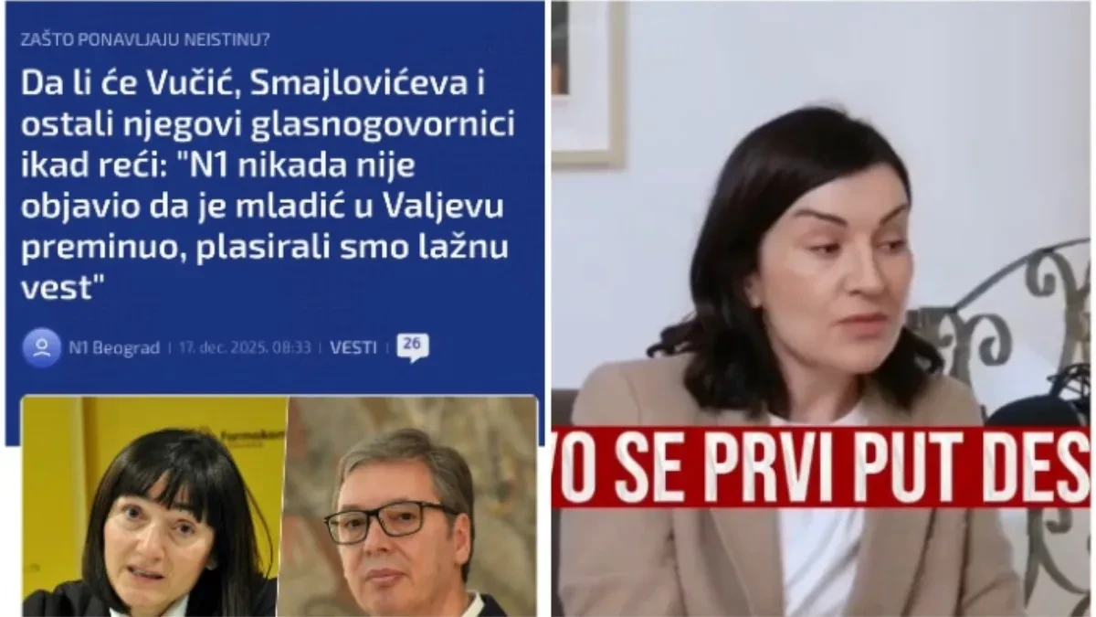 Ovako je N1 napadala one koji su ih uhvatili u laži o ubijenom dečaku u Valjevu, a onda je Obućina sve priznala!