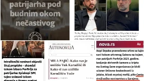 Srpskog patrijarha izabrao nečastivi?! Udružena kampanja laži blokaderskih medija i sarajevskih fundamentalista protiv SPC!