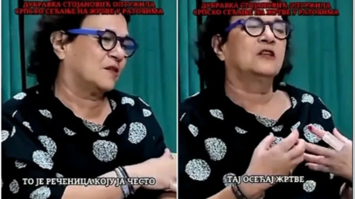 Ideolog blokadera-terorista Dubravka Stojanović ponovo napala srpske žrtve: Pljuvanje po jasenovačkim mučenicima kao osnovna ideja pokreta