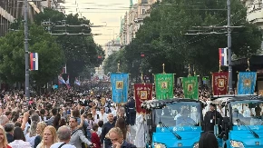 Hiljade vernika kreću u Spasovdansku litiju! Pojas Presvete Bogorodice prenosi se do Hrama Svetog Save