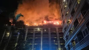 Vatra guta hotel, izlaza nema: Užasne scene sa Tajlanda, ljudi zarobljeni u plamenu (VIDEO)